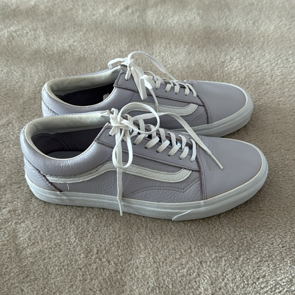 Like New Madewell x Vans® Unisex Old Skool Lace-Up Sneakers in Tumbled Leather - Picture 5 of 7